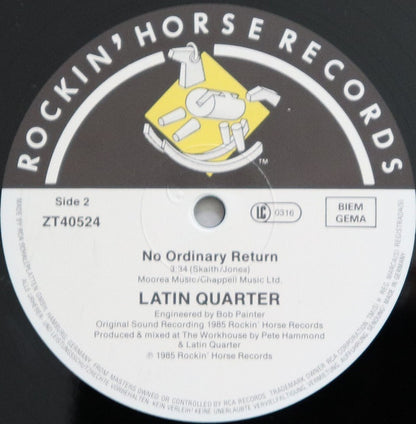 Latin Quarter : Modern Times (12", Maxi)