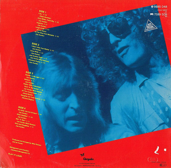 Ian Hunter : Welcome To The Club (Live) (2xLP, Album)