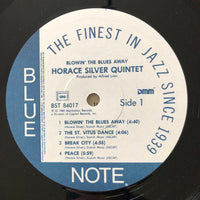 The Horace Silver Quintet & The Horace Silver Trio : Blowin' The Blues Away (LP, Album, RE, RM, DMM)