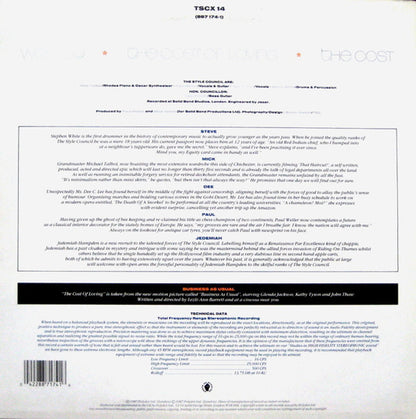 The Style Council : Wanted (Or Waiter, There's Some Soup In My Flies) (12", Single)