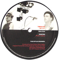 The Style Council : Wanted (Or Waiter, There's Some Soup In My Flies) (12", Single)