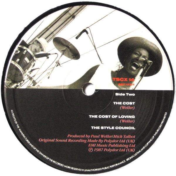 The Style Council : Wanted (Or Waiter, There's Some Soup In My Flies) (12", Single)