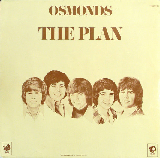 Osmonds* : The Plan (LP, Album)