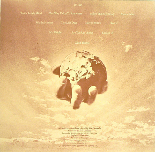 Osmonds* : The Plan (LP, Album)