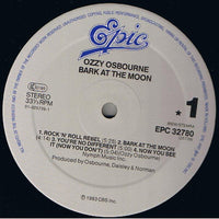 Ozzy Osbourne : Bark At The Moon (LP, Album, RE, RP)