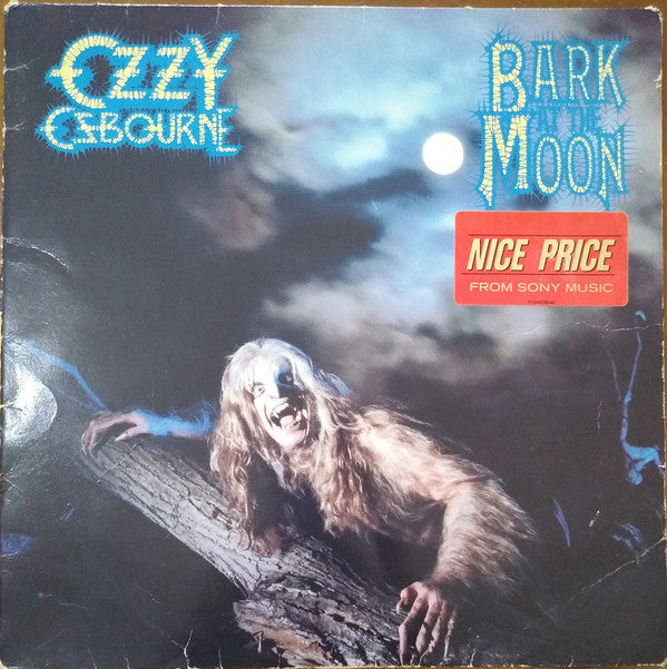 Ozzy Osbourne : Bark At The Moon (LP, Album, RE, RP)