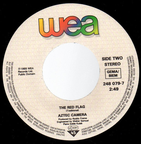 Aztec Camera : How Men Are (7", Single)