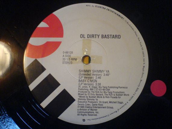 Old Dirty Bastard* : Shimmy Shimmy Ya (12", RE)