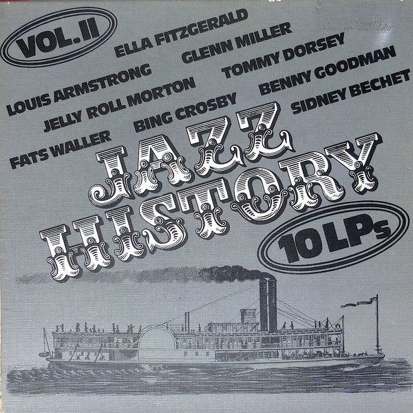 Various : Jazz History 10 LPs Vol. II (10xLP, Comp + Box)
