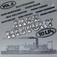 Various : Jazz History 10 LPs Vol. II (10xLP, Comp + Box)