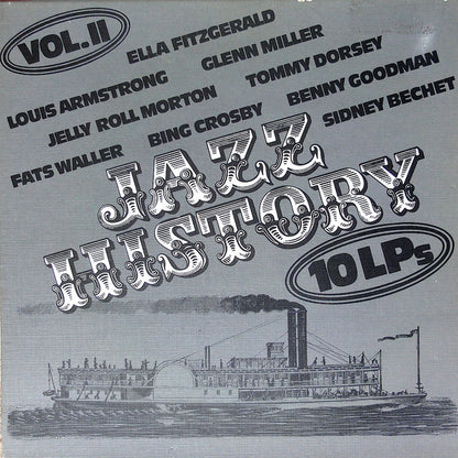 Various : Jazz History 10 LPs Vol. II (10xLP, Comp + Box)