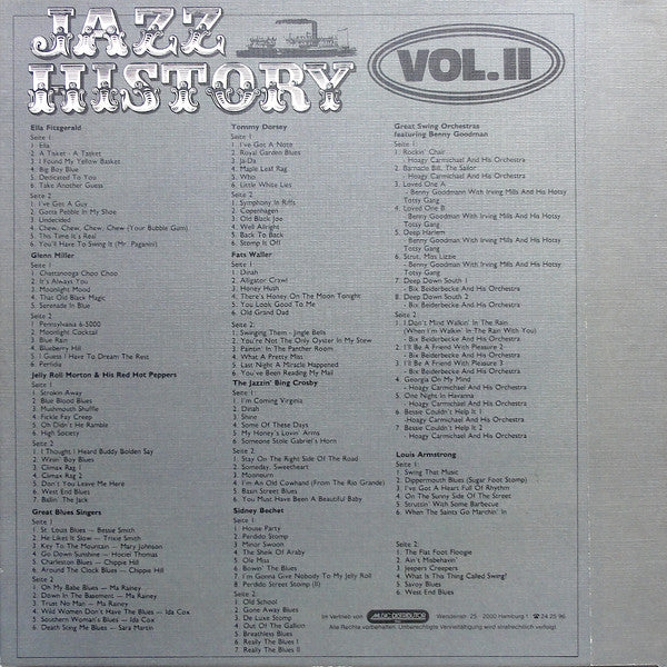 Various : Jazz History 10 LPs Vol. II (10xLP, Comp + Box)