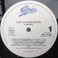 Kansas (2) : Point Of Know Return (LP, Album, RE)