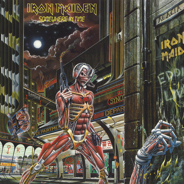 Iron Maiden : Somewhere In Time (LP, Album, Ltd, DMM)