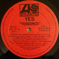 Yes : Yessongs (3xLP, Album, RE)