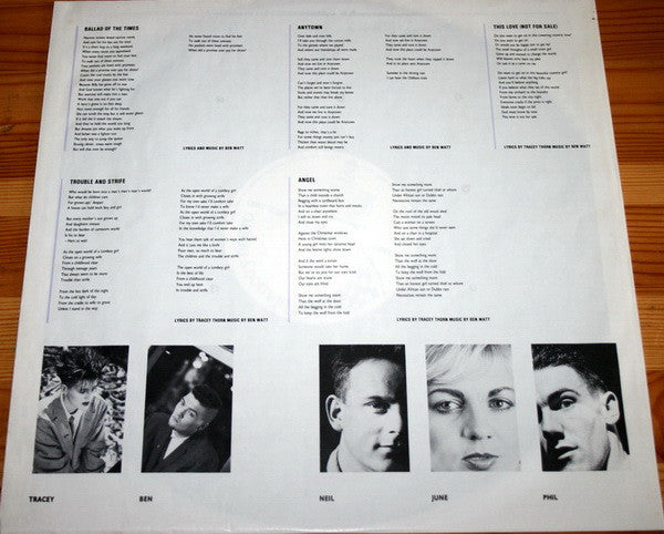 Everything But The Girl : Love Not Money (LP, Album)
