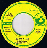 Scorpions : Believe In Love (7", Single)