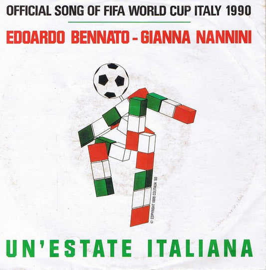 Edoardo Bennato - Gianna Nannini : Un'Estate Italiana (7", Single)