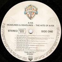 a-ha : Headlines And Deadlines - The Hits Of A-Ha (LP, Comp)
