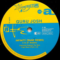 Guru Josh : Infinity (The Remix) (12", Maxi)