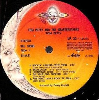 Tom Petty And The Heartbreakers : Tom Petty And The Heartbreakers (LP, Album)