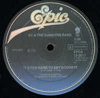 KC & The Sunshine Band : Give It Up / It's Too Hard To Say Goodbye (12", Maxi)