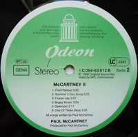 Paul McCartney : McCartney II (LP, Album, Gat)