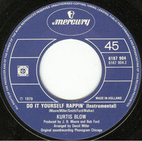Kurtis Blow : Rappin' (7", Single)