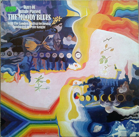 The Moody Blues With The London Festival Orchestra* : Days Of Future Passed (LP, Album, RE)