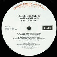 John Mayall With Eric Clapton : Blues Breakers (LP, Album, Ltd, RE, RM)