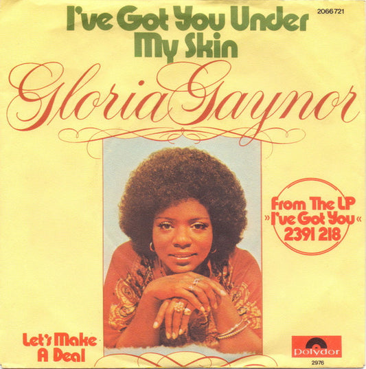Gloria Gaynor : I've Got You Under My Skin (7", Single)