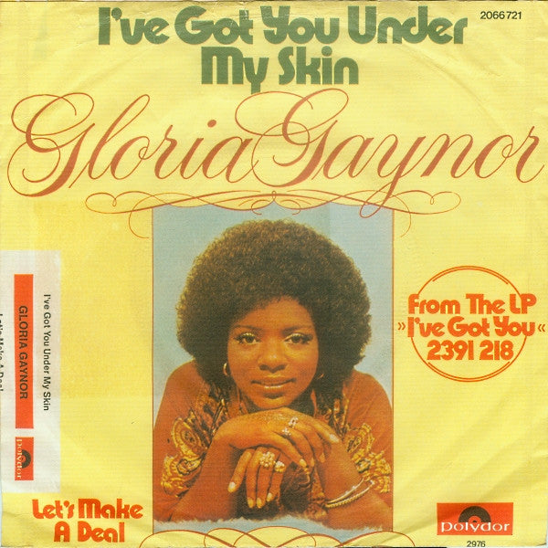 Gloria Gaynor : I've Got You Under My Skin (7", Single)