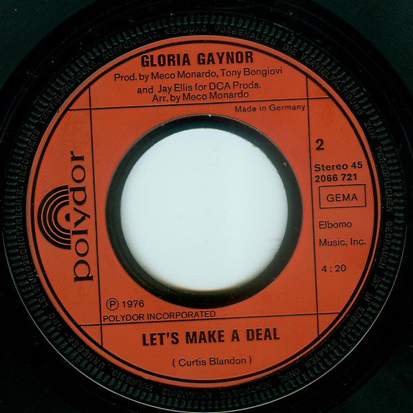 Gloria Gaynor : I've Got You Under My Skin (7", Single)