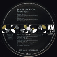 Janet Jackson : Control (LP, Album, Ltd, Bla)
