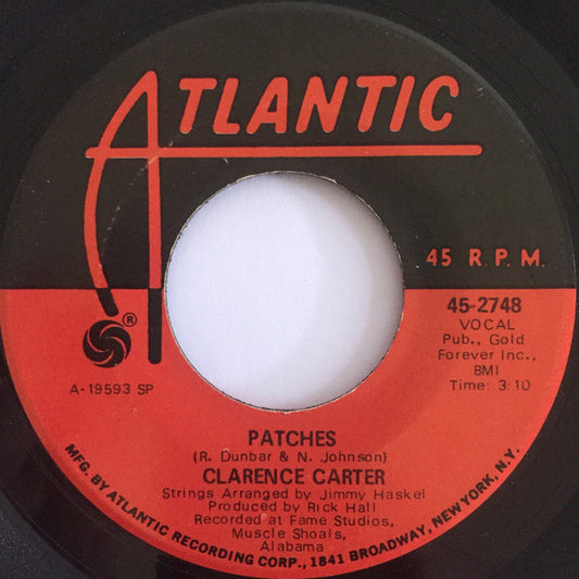 Clarence Carter : Patches (7", Single, SP )