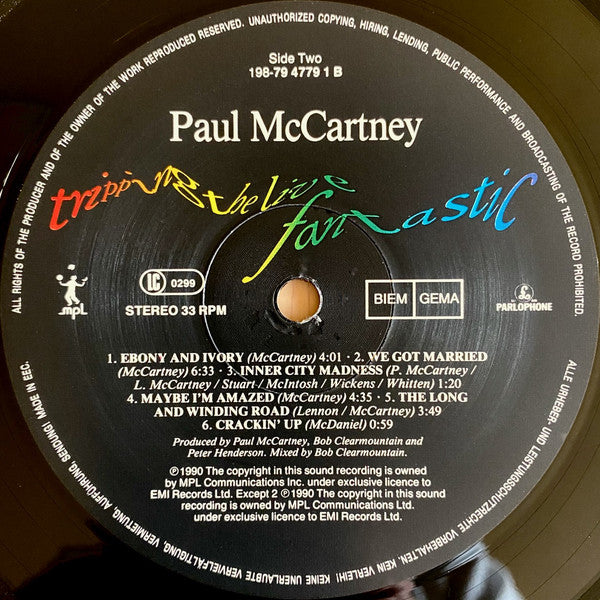 Paul McCartney : Tripping The Live Fantastic (3xLP, Album)