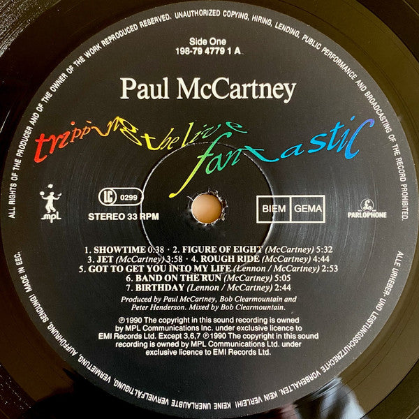 Paul McCartney : Tripping The Live Fantastic (3xLP, Album)