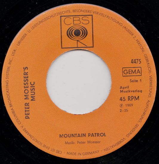 Peter Moesser's Music : Mountain Patrol (7")