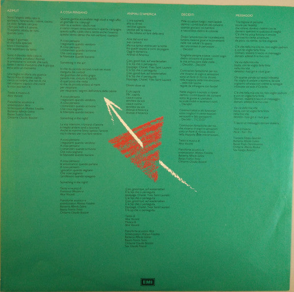 Alice (4) : Azimut (LP, Album)