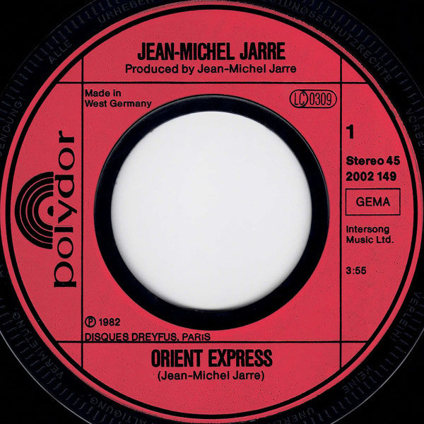 Jean-Michel Jarre : Orient Express (7", Single)