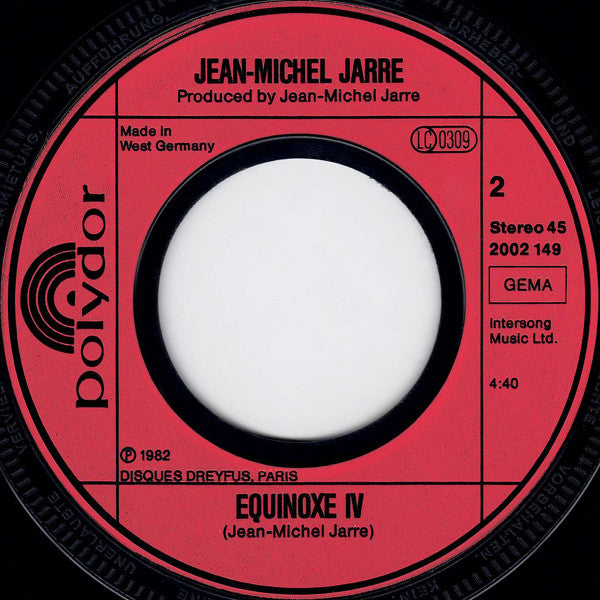 Jean-Michel Jarre : Orient Express (7", Single)