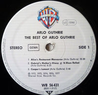 Arlo Guthrie : The Best Of Arlo Guthrie (LP, Comp, RE)