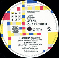 Glass Tiger : Someday (12" Extended Single Mix) (12", Maxi)
