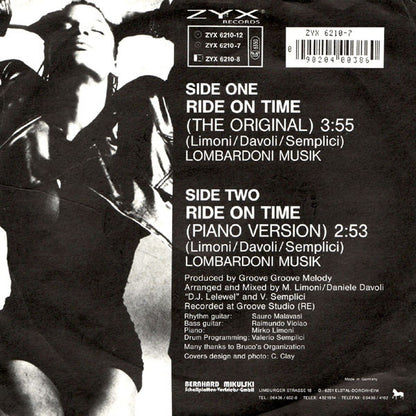 Black Box : Ride On Time (7", Single)