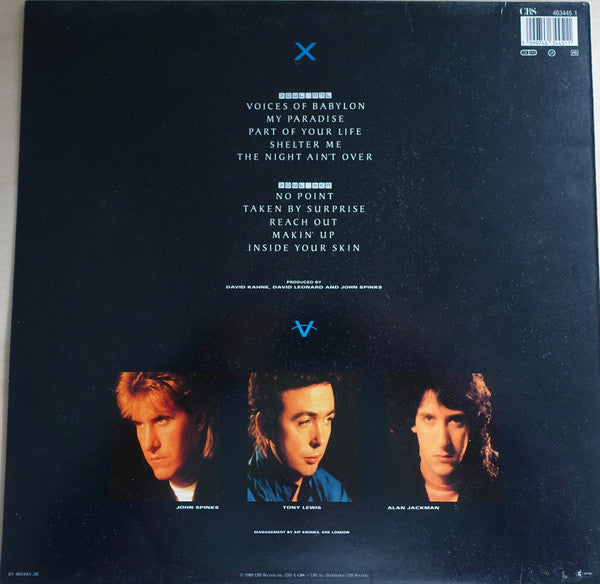 The Outfield : Voices Of Babylon (LP, Album)