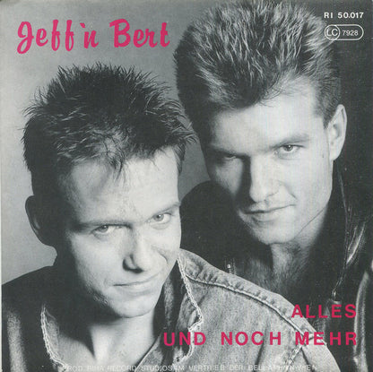 Jeff'N Bert : Alles, Und Noch Mehr (7", Single)