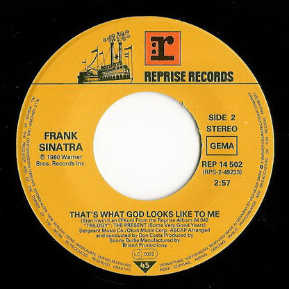 Frank Sinatra : Theme From New York, New York (7", Single)