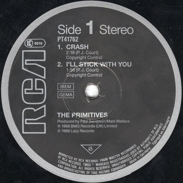 Primitives* : Crash (12", Maxi)