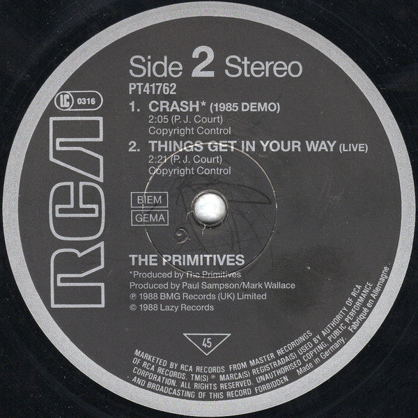 Primitives* : Crash (12", Maxi)