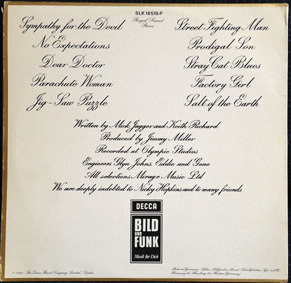 Rolling Stones* : Beggars Banquet (LP, Album)